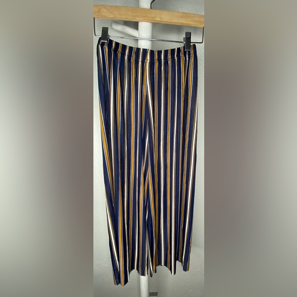 None Pants - Striped Wide-Leg Pants Women’s Size One-Size